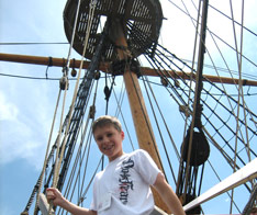 Middle School students learn in Jamestown colony